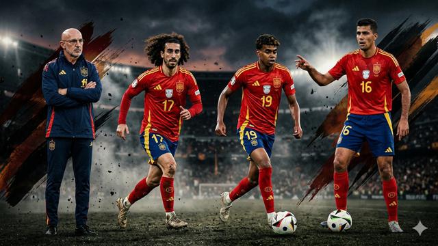 Ilustrasi Timnas Spanyol