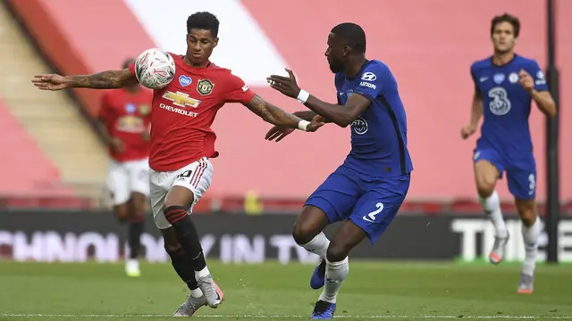 FOTO: Kalahkan MU, Chelsea Amankan Tiket Final Piala FA