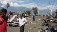 Kondisi Palu pasca diterpa gempa bumi dan tsunami (Liputan6.com/ Eka hakim)