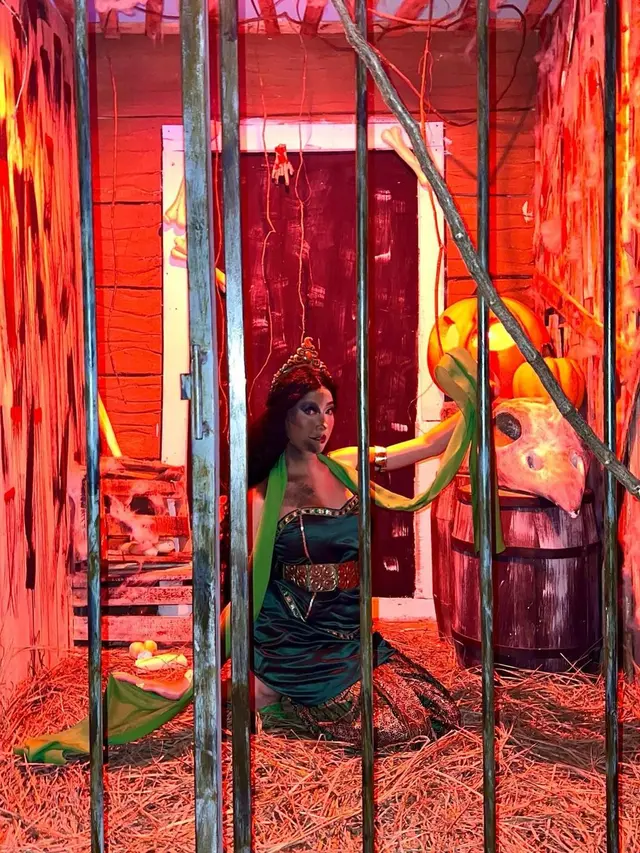 6 Potret Lucinta Luna Cosplay Jadi Badarawuhi di Pesta Halloween, Tampil All Out