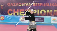 Asosiasi Pencak Silat Republik Kazakhstan, didukung oleh KBRI Nur-Sultan menggelar Kompetisi Pencak Silat Nasional di Kazakhstan Tahun 2020 di Kota Shymkent pada 7-11 Desember 2020. (Photo credit: Kementerian Luar Negeri RI).