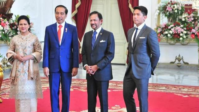 Dampingi Sultan Brunei Darussalam, Pangeran Abdul Mateen Curi Perhatian di Pelantikan Jokowi