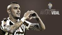 Arturo Vidal (Liputan6.com/Andri Wiranuari)