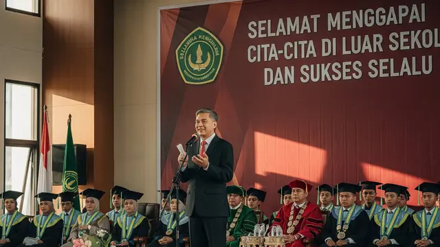Sambutan Kepala Sekolah Acara Perpisahan