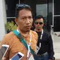 Sapto Hardiono, Manager Timnas Indonesia Cabor Sport Climbing menargetkan minimal para atlitnya meraih dua medali emas. (Liputan6.com / Nefri Inge)