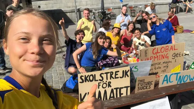 Debut Greta Thunberg Jadi Sampul Vogue Konsisten Suarakan Krisis Lingkungan
