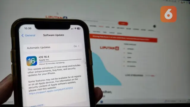 Update iOS 16.4