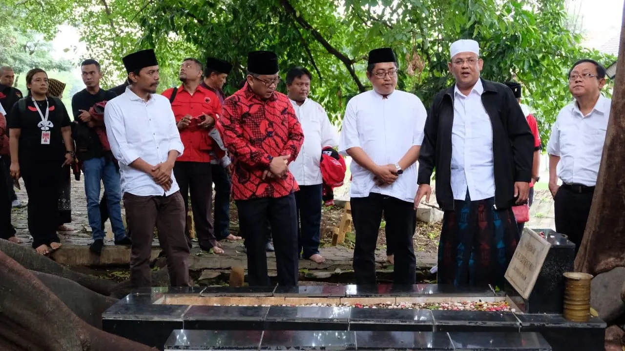 PDIP bersama rombongan memulai safari kebangsaan jilid lima dari Rawamangun, Jakarta Timur.