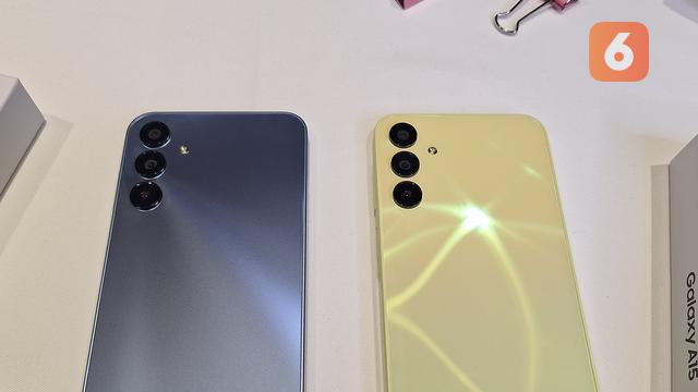 Samsung Galaxy A15 Series. (Liputan6.com/Giovani Dio Prasasti)