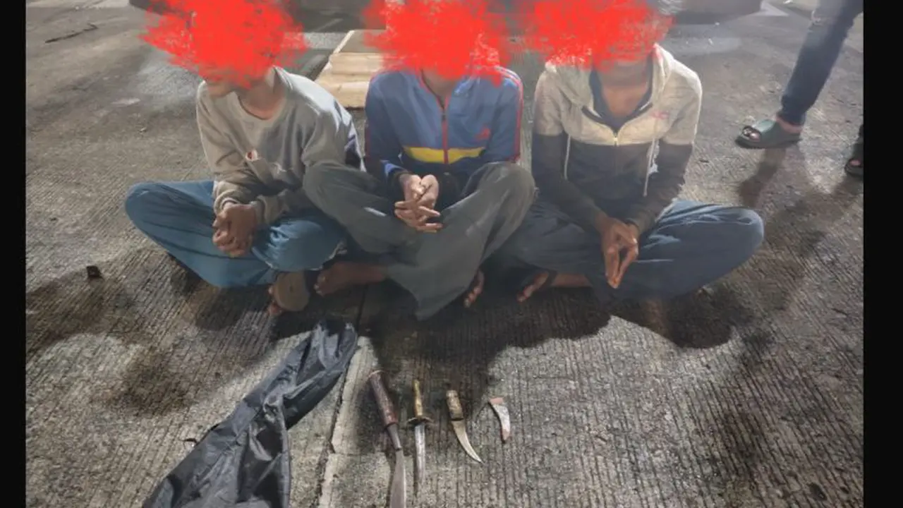 Tiga ABG Pelaku Pembacokan Pengamen Ukulele