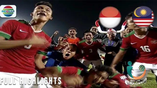 VIDEO: Highlights Piala AFF U-16 2018, Timnas Indonesia Vs Malaysia 1-0