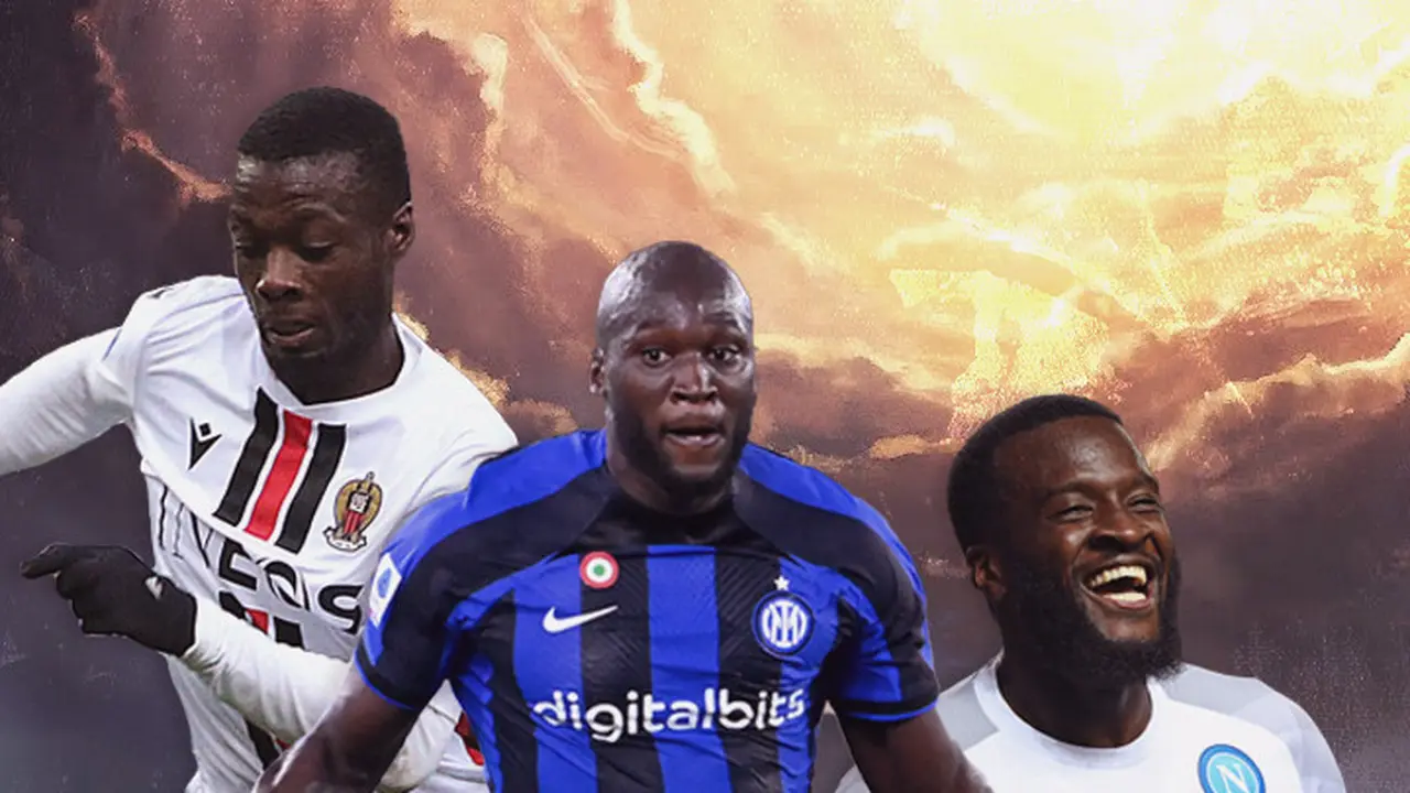 Ilustrasi - Lukaku, Tanguy Ndombele, Nicolas Pepe