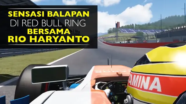 Video virtual lap di Red Bull Ring yang dipandu oleh Rio Haryanto jelang balapan GP Austria.