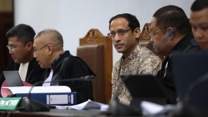 Ketegangan di Awal Sidang Nadiem, Saksi Dilaporkan ke KPK Diduga Terima Uang