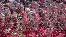 Sayangnya, tidak ada gol selama 90 menit. Extra time 30 menit juga tidak cukup untuk mengubah skor. Laga pun dilanjutkan ke adu penalti. (AP/Kirsty Wigglesworth)