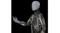 Ameca, robot humanoid besutan Engineered Arts yang bisa memperlihatkan ekspresi wajah (Foto: Engineered Arts).