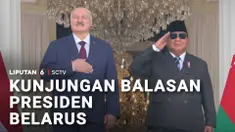 Presiden Prabowo Subianto hari ini menerima kunjungan kenegaraan balasan dari Presiden Belarus di Istana Kepresidenan.
