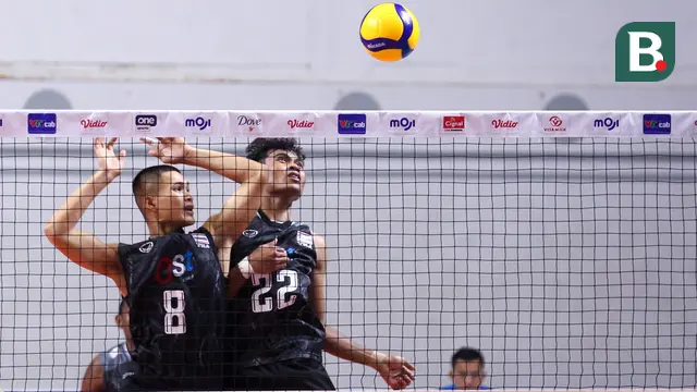 Foto: Gemulai namun Mematikan, Aksi Anurak Phanram saat Laga Panas Melawan Timnas Voli Indonesia pada SEA V League 2023