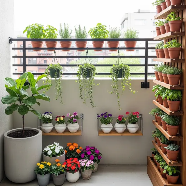 Tips Menata Kebun Pot di Halaman Sempit agar Terlihat Cantik dan Tidak Berantakan