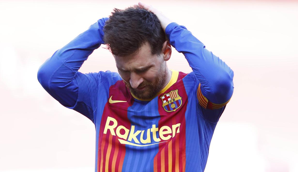 FOTO: Ekspresi Lionel Messi CS Kecewa Berat Usai Gagal ...