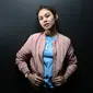 Pemain film Dilan, Vanessa Prescilla. (Liputan6.com/Fatkhur Rozaq)