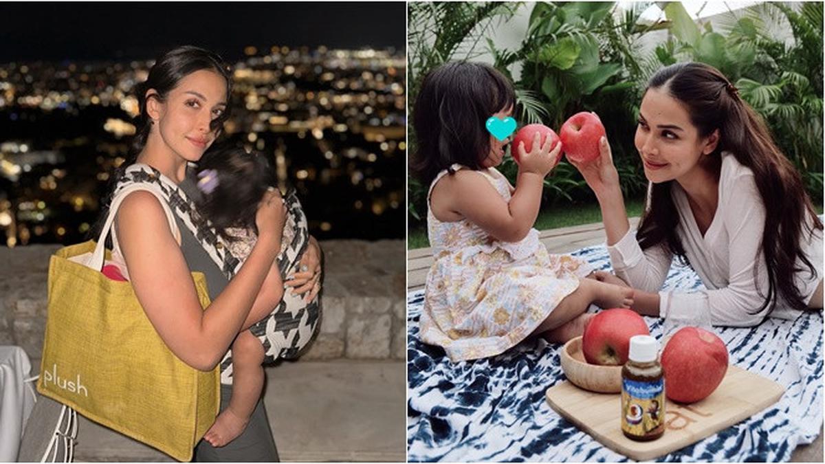 Hot Mom Satu Anak, Ini 6 Potret Estelle Linden dan Putrinya yang Berusia 1,5 Tahun