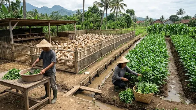 Usaha Ternak dan Kebun dalam Satu Lahan yang Sedang Banyak Dicoba Anak Muda Desa