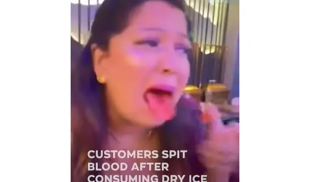 Telan Dry Ice, Pengunjung Restoran di India Langsung Muntah Darah