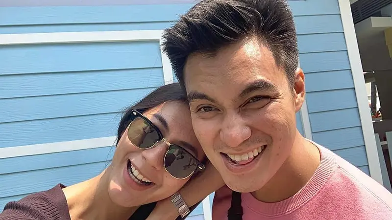 Potret mesra Baim Wong dan Paula Verhoeven