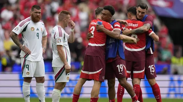 Foto: Hajar Hungaria, Swiss Tempel Jerman di Klasemen Sementara Grup A Euro 2024