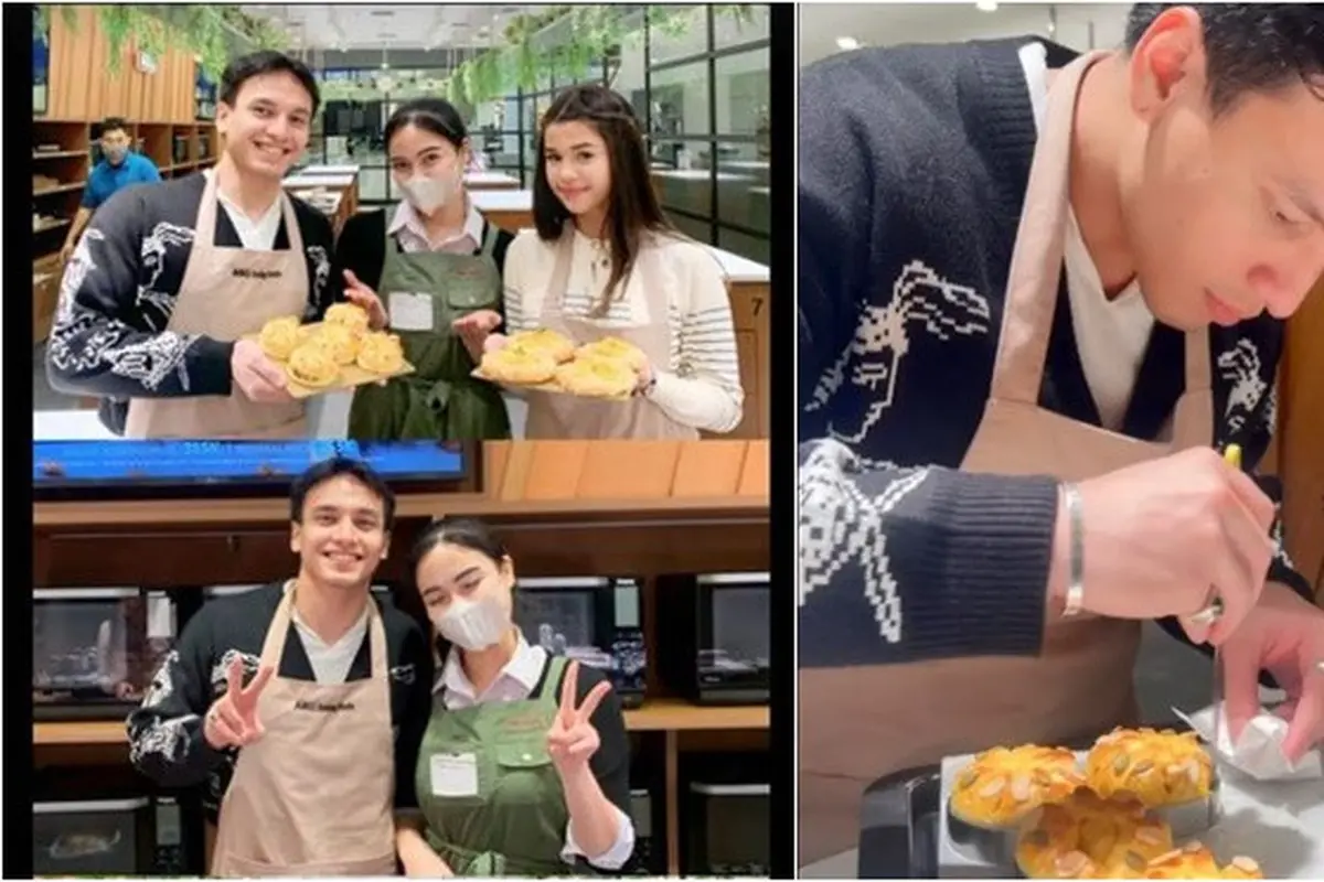 6 Momen Maria Theodore Pamer Cooking Date Bareng Jefri Nichol, Tepis Kabar Putus