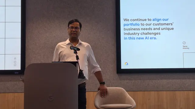 Mitesh Agarwal, Managing Director, Solutions and Technology, Asia Pacific, Google Cloud (Liputan6.com/Giovani Dio Prasasti)