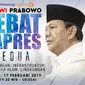 Live Streaming Debat Kedua Capres 2019. (Liputan6.com/Triyasni)