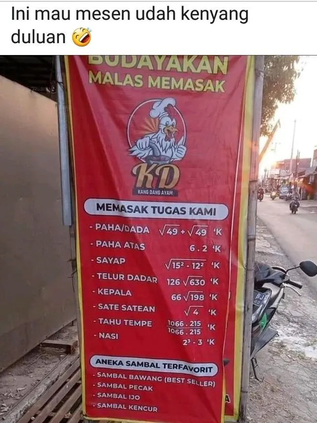 7 Potret Promosi di Spanduk Jualan Ini Kocak, Enggak Habis Pikir