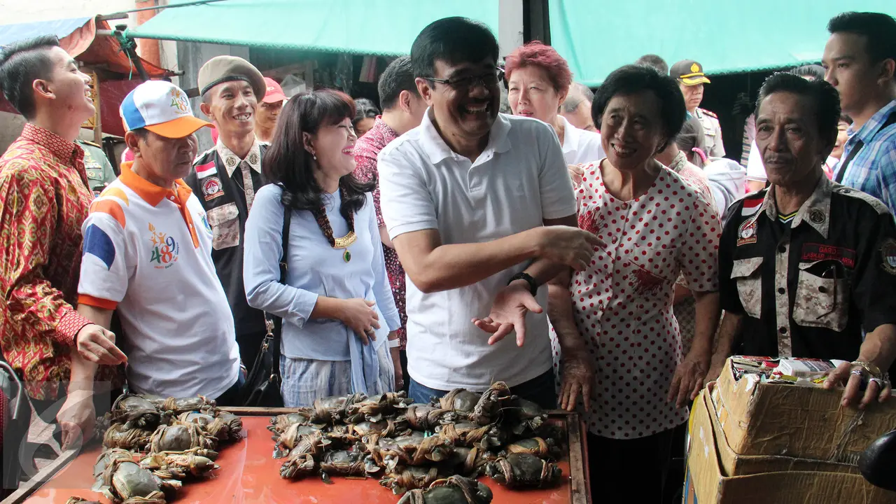 20160618-Wagub Djarot Sidak Keliling Pasar Petak Sembilan-Jakarta