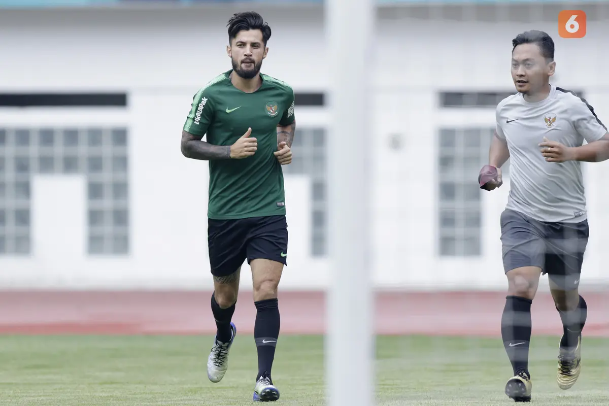 Piala AFF 2018 : Latihan Timnas Indonesia