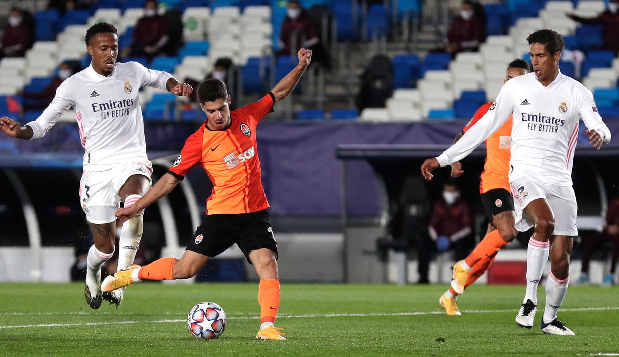 FOTO: Real Madrid Dipermalukan Shakhtar dalam Drama 5 Gol ...