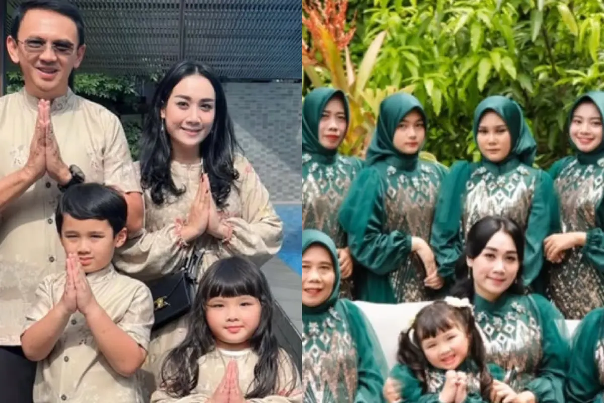 Gaya Puput Nastiti Devi Istri Ahok Rayakan Lebaran 2025