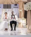Putri Yusril Ihza Mahendra, Kenia telah menikah dengan pujaan hatinya. Saat akad nikah, keduanya pun kompak mengenakan pakaian serba putih sesuai dengan dekorasi yang dihiasi bunga putih. [@nasaruddin_umar]