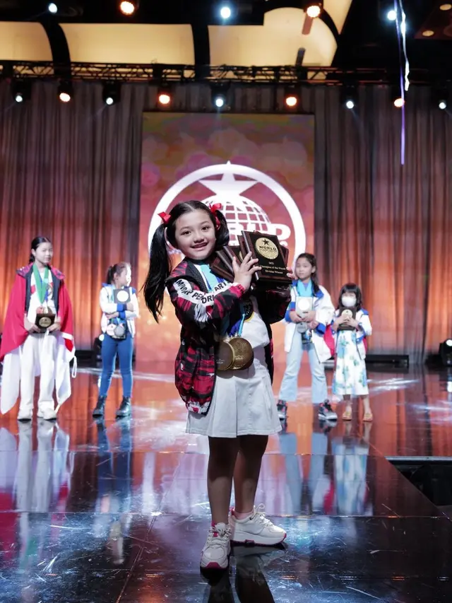 Kemenangan Arsy WCOPA Los Angeles