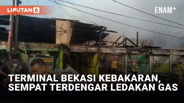 Terminal Bekasi Kebakaran