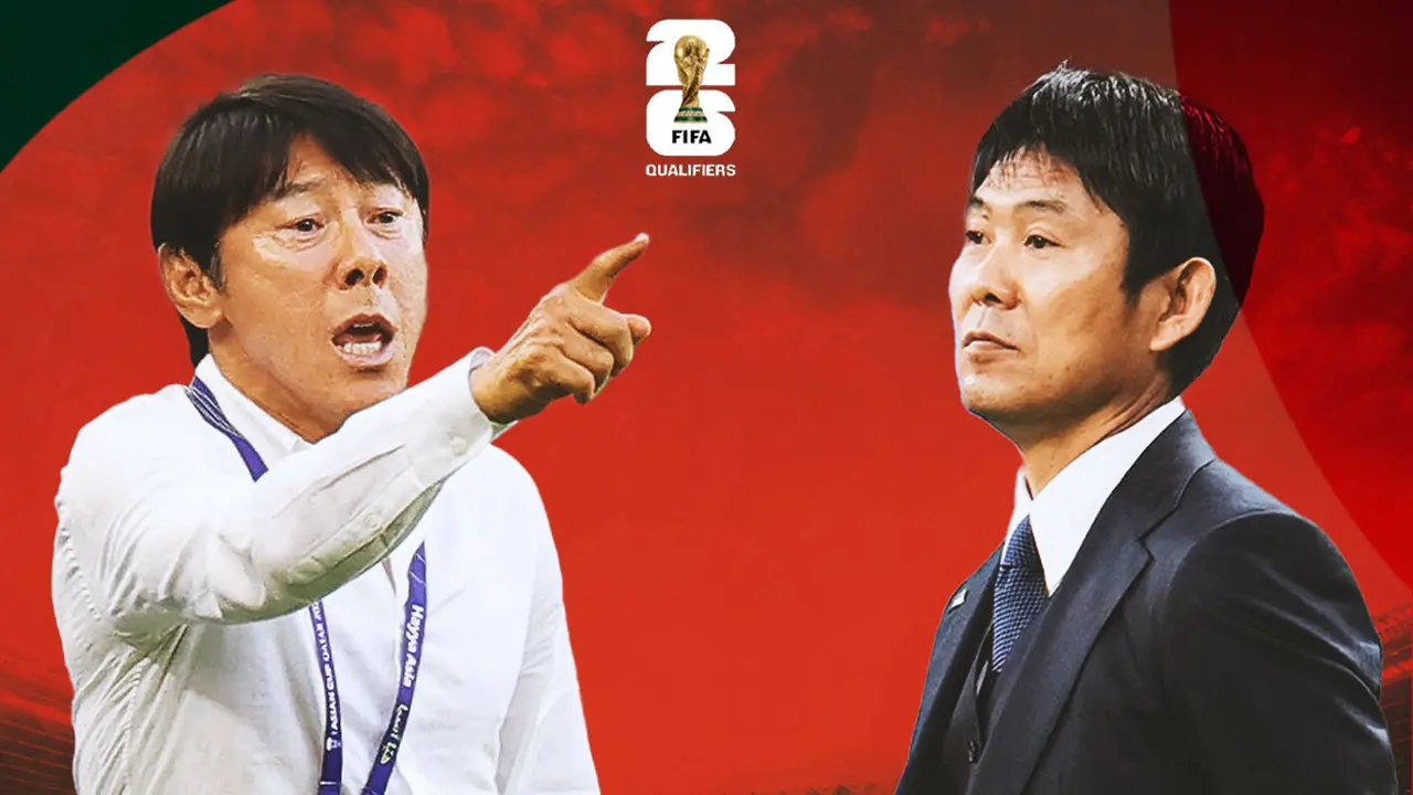 Kualifikasi Piala Dunia 2026 - Timnas Indonesia Vs Jepang - Duel Pelatih