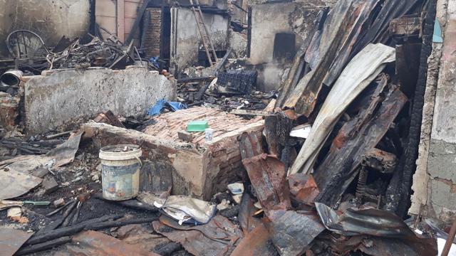 Kebakaran di PKBM Karya Putra Mandiri sebabkan 90 anak trauma dan 30 ijazah terbakar pada Selasa, 19 Juni 2018 (Dokumentasi KPAI)