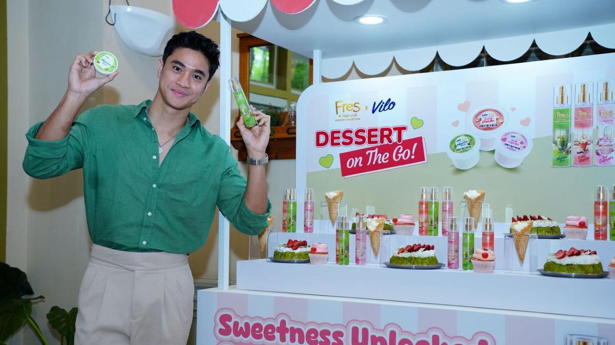 Fres &amp; Natural Rilis Dessert Collection, Kolaborasi dengan Vilo Gelato Hadirkan Tiga Wewangian Dessert