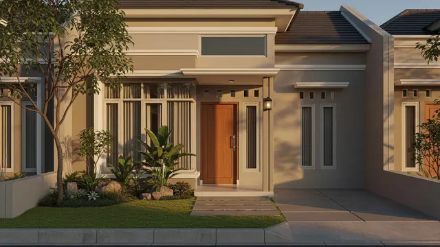 Cat Rumah Warna Greige (Gray-Beige) (Gemini AI)