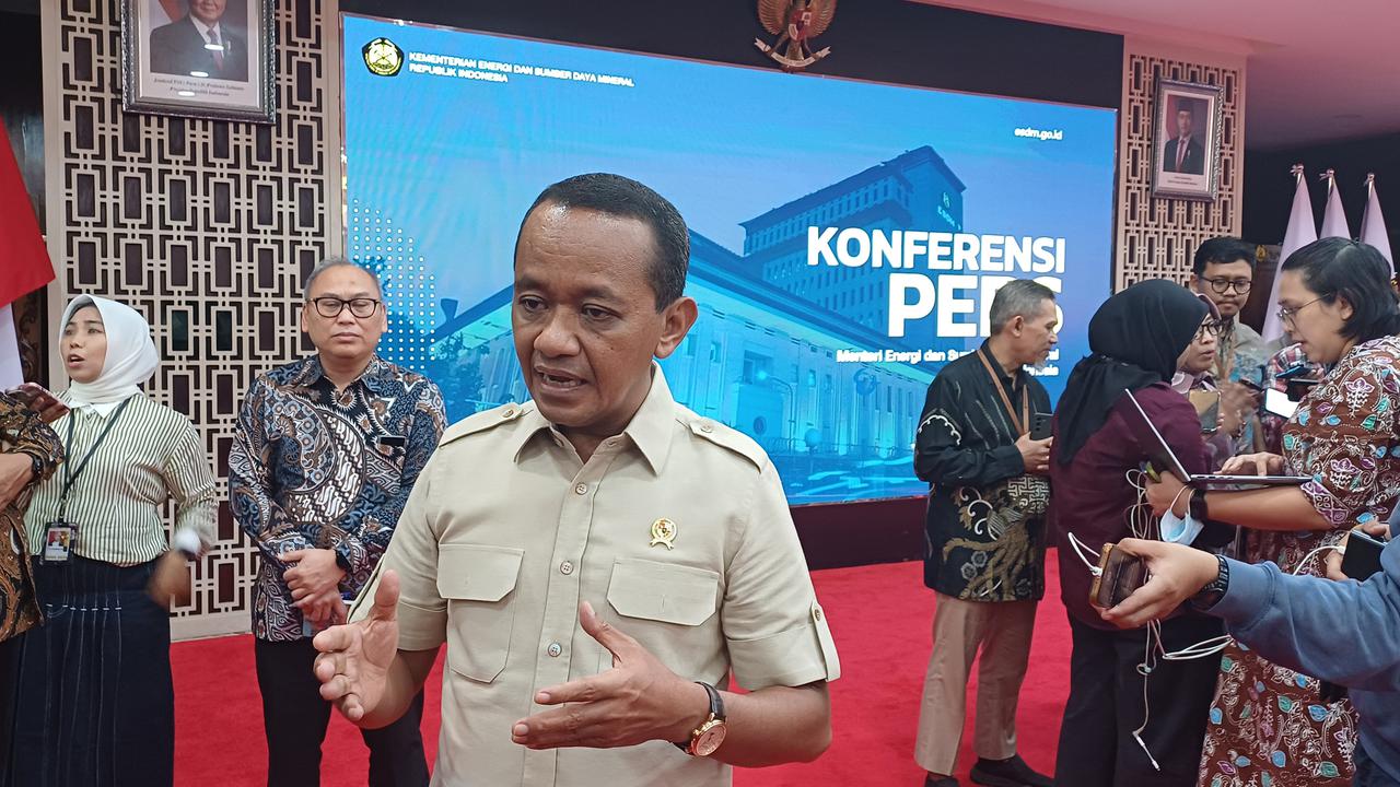 Menteri Energi dan Sumber Daya Mineral (ESDM) Bahlil Lahadalia