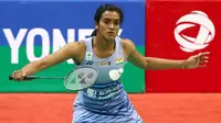 Kisah hidup pebulutangkis India, PV Sindhu, bakal diangkat ke layar lebar. (EPA/Harish Tyagi) 