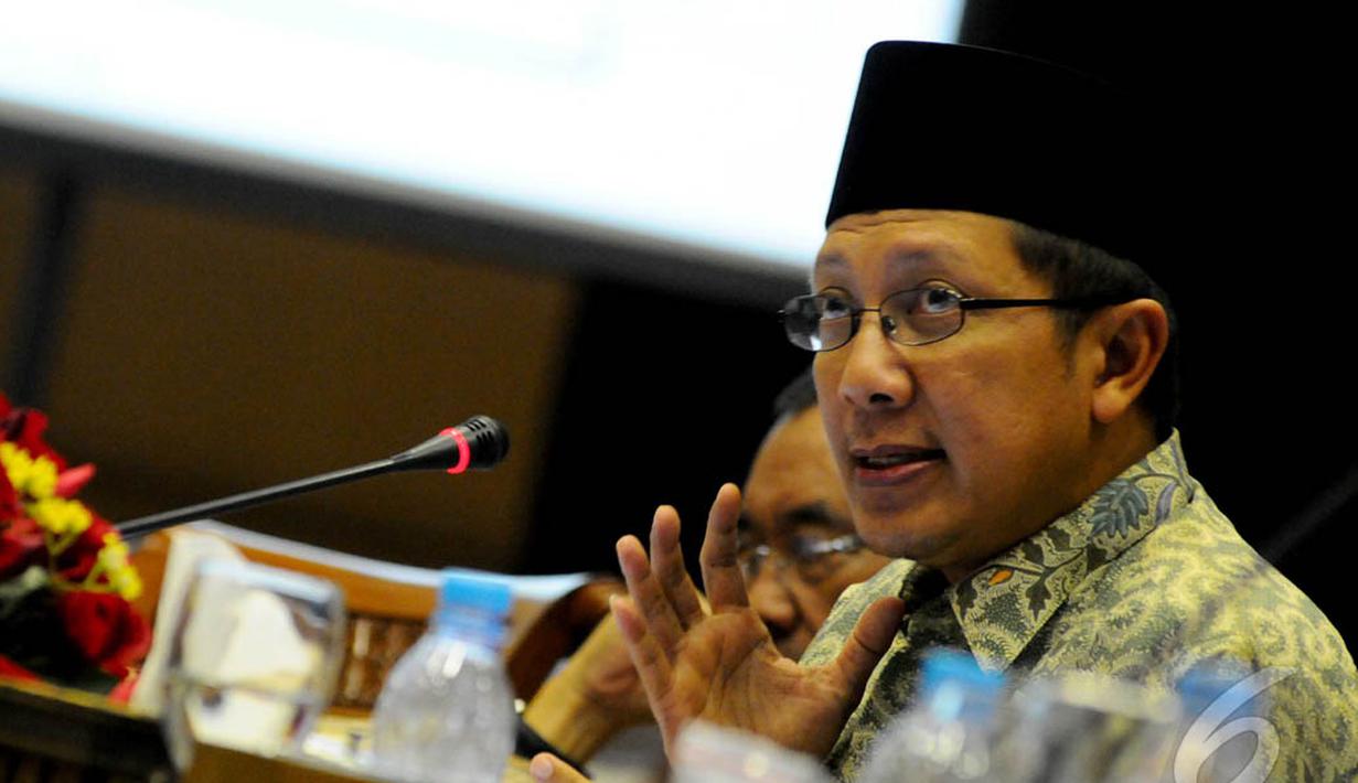 Lukman  Hakim  Tak Mau Jadi Anggota DPR Gara gara Jokowi 