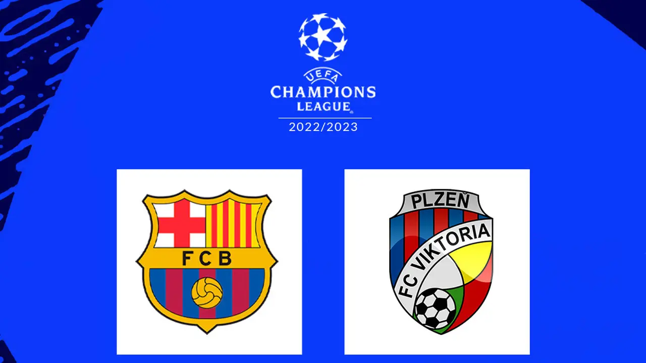 Liga Champions - Barcelona Vs Viktoria Plzen