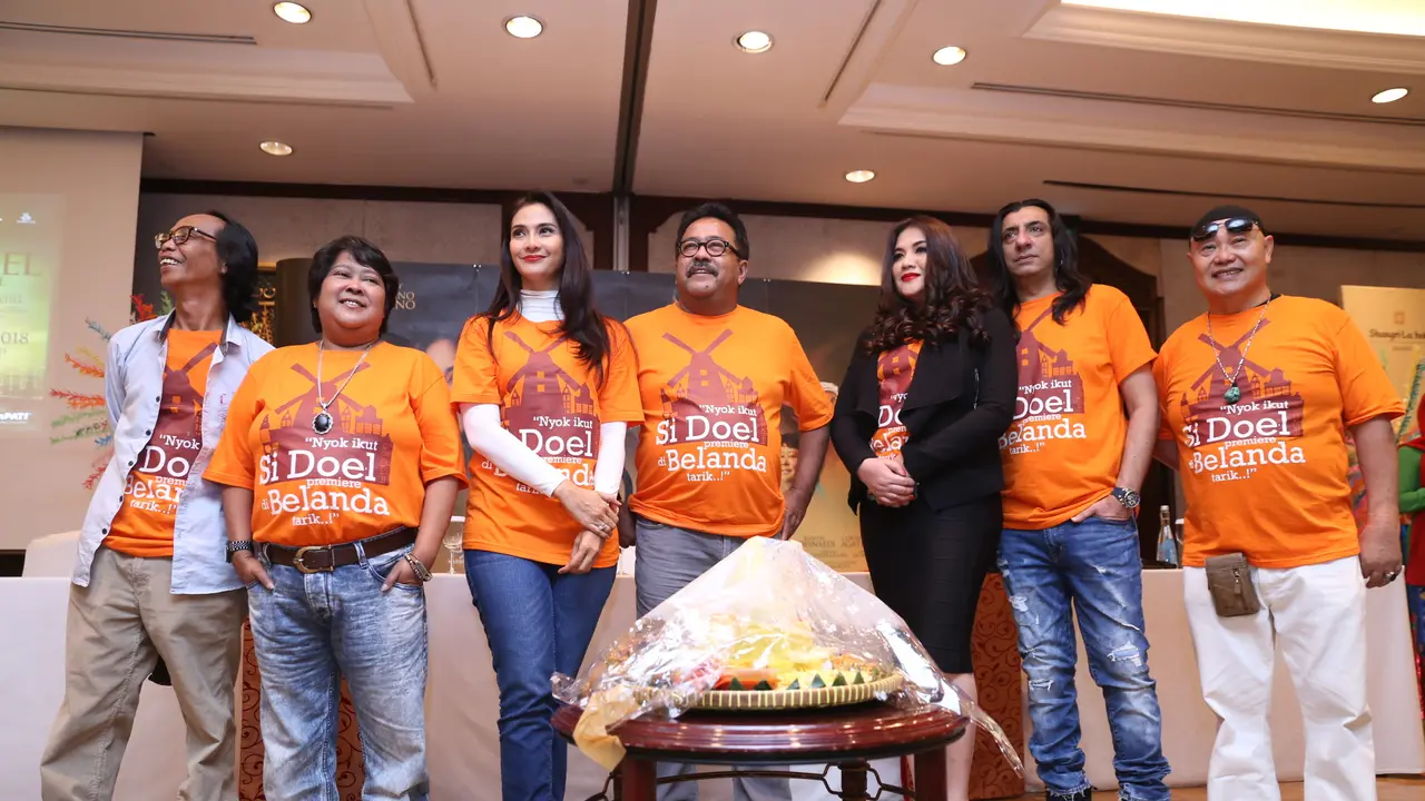[Bintang] Preskon Film Si Doel The Movie